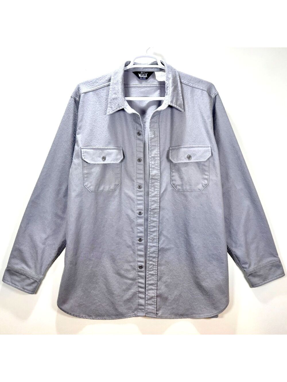 90s Woolrich Shirt Button Down 100% Cotton - 3XL Tall